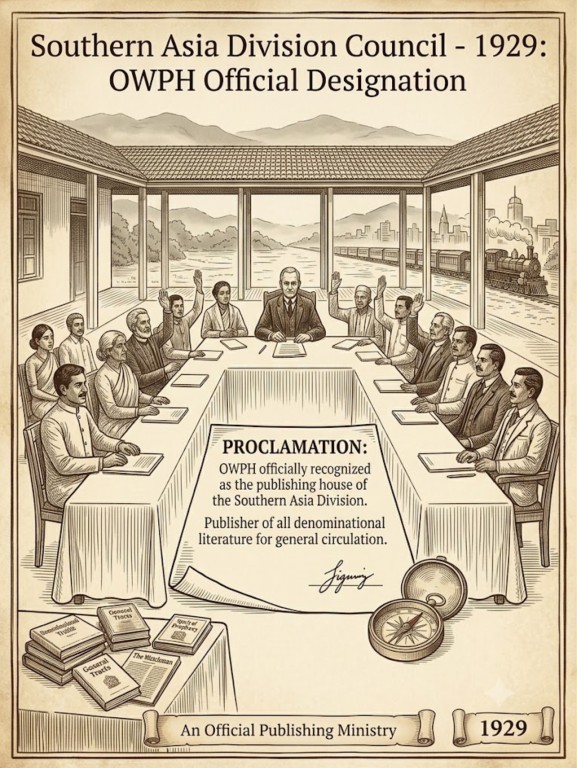 FIG. 08 · Southern Asia Division Council, Poona, 1929